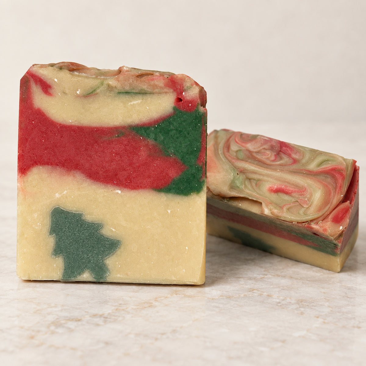 Evergreen Wish | Glow Tree-Embed Bar Soap