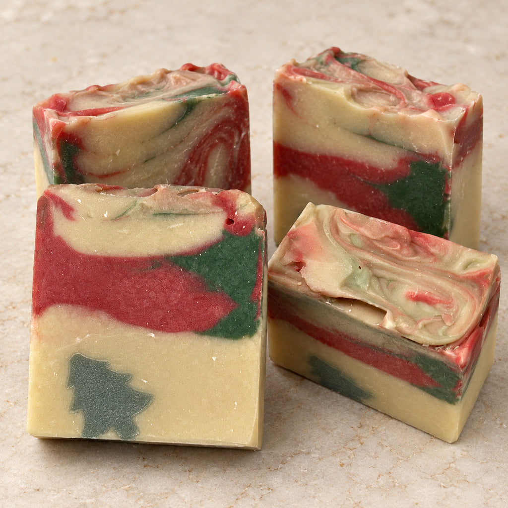 Evergreen Wish | Glow Tree-Embed Bar Soap