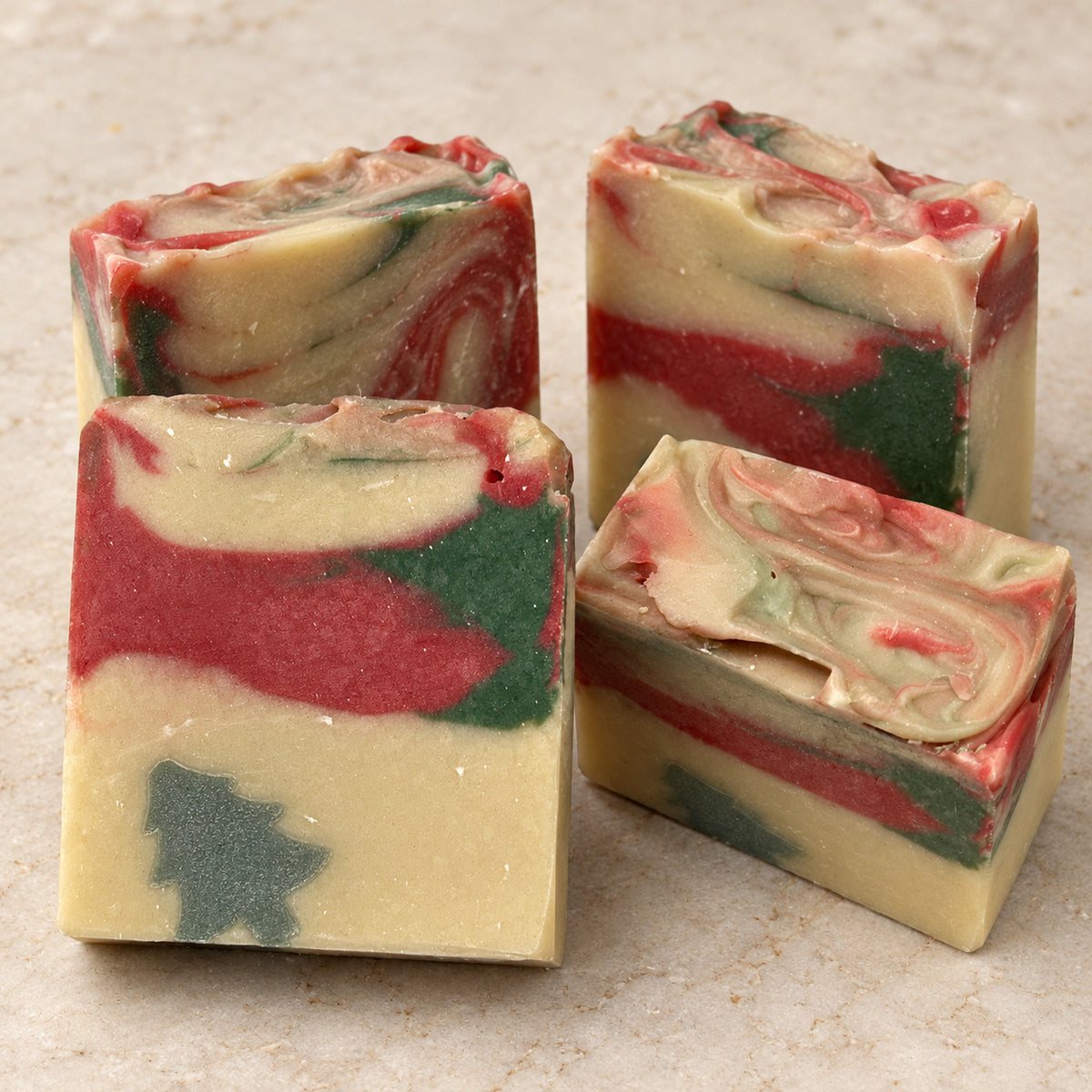 Evergreen Wish | Glow Tree-Embed Bar Soap