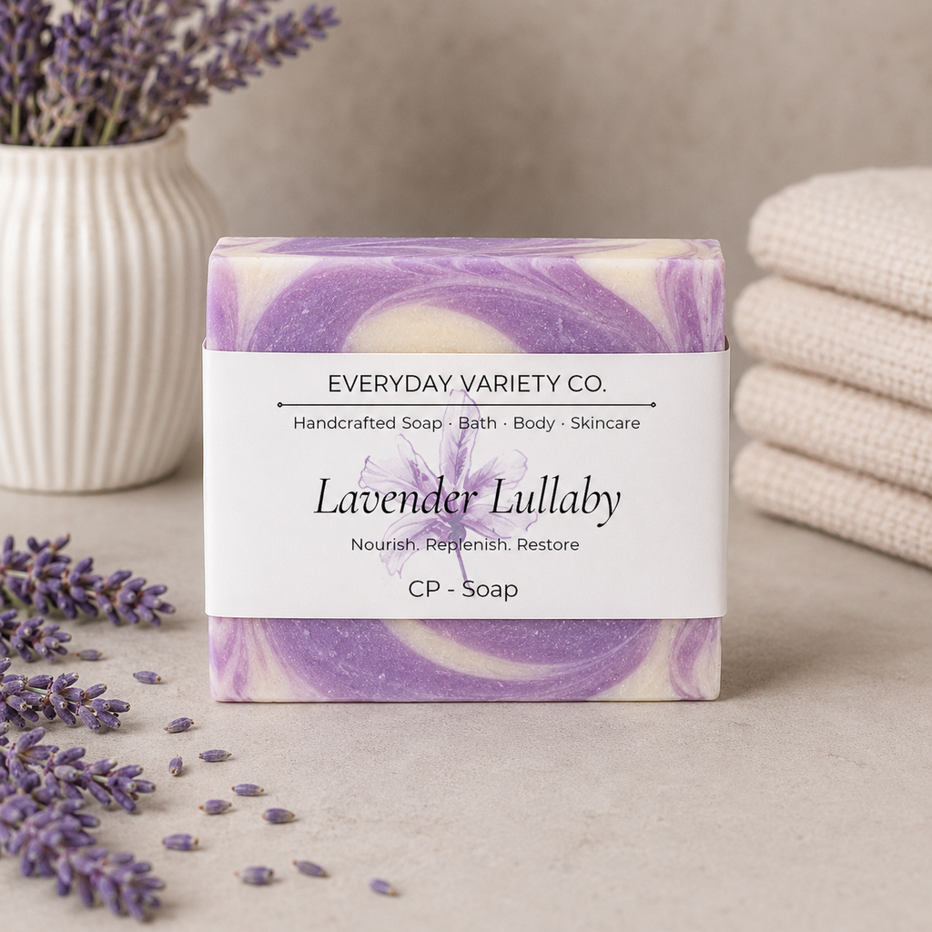 Lavender Lullaby - Handcrafted Bar Soap