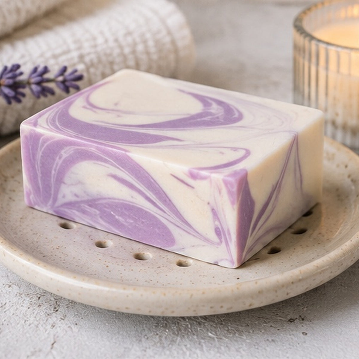 Lavender Lullaby - Handcrafted Bar Soap