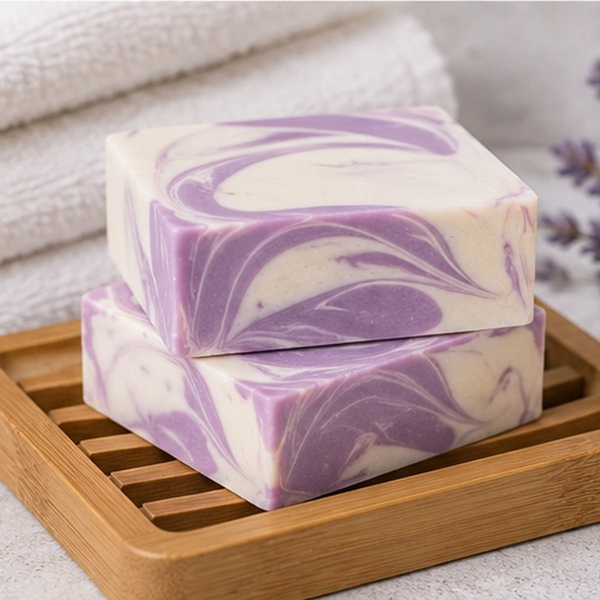 Lavender Lullaby - Handcrafted Bar Soap