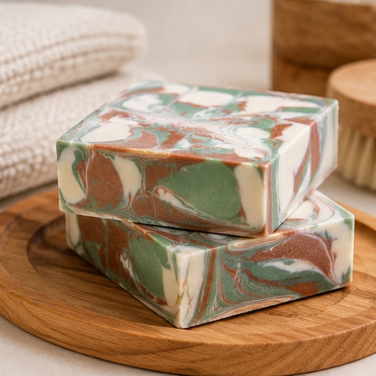 Sandalwood & Sage - Handcrafted Bar Soap