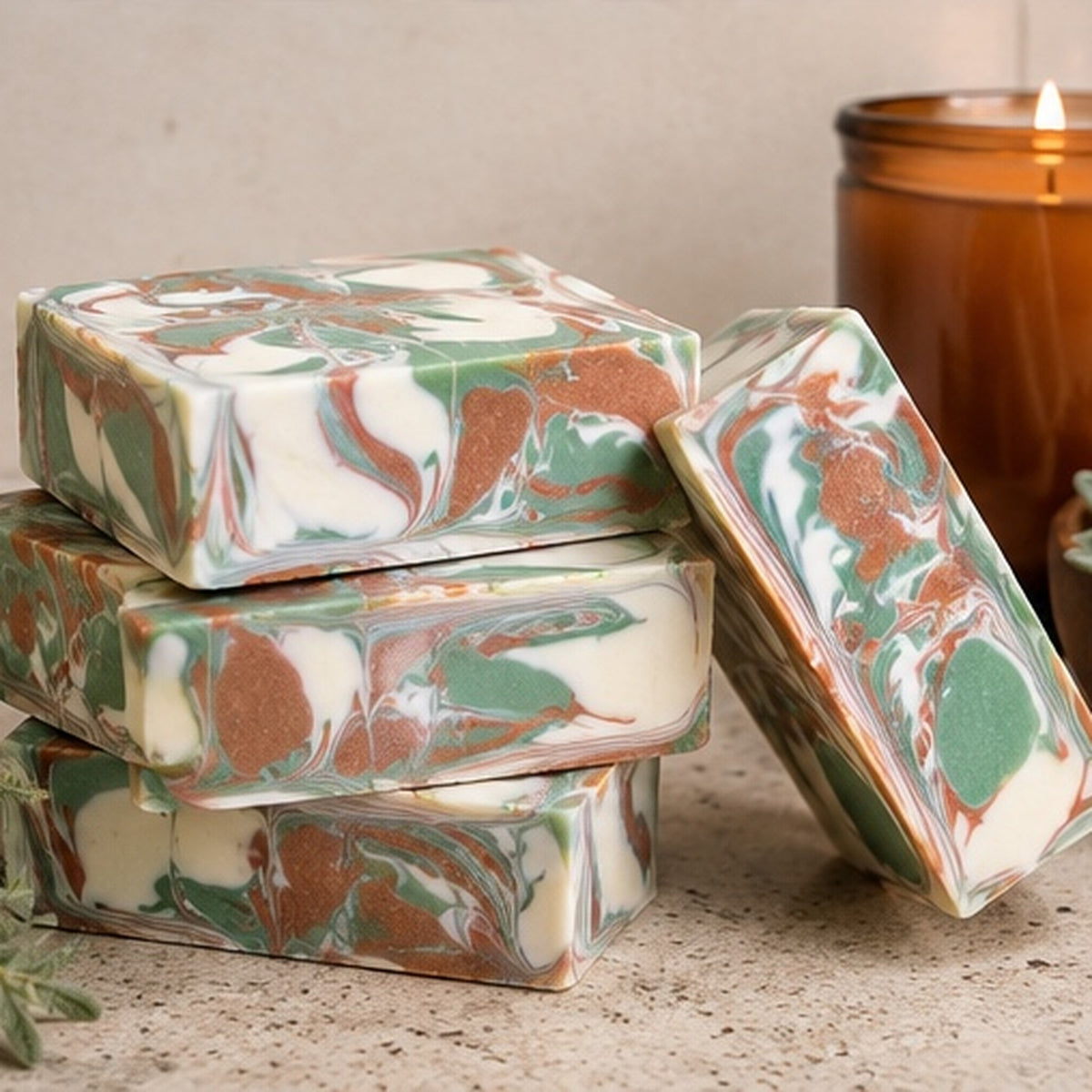 Sandalwood & Sage - Handcrafted Bar Soap