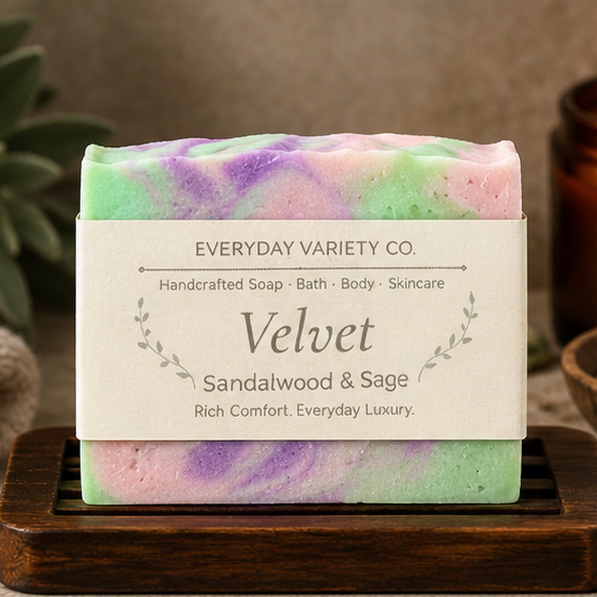 Velvet - Handcrafted Bar Soap